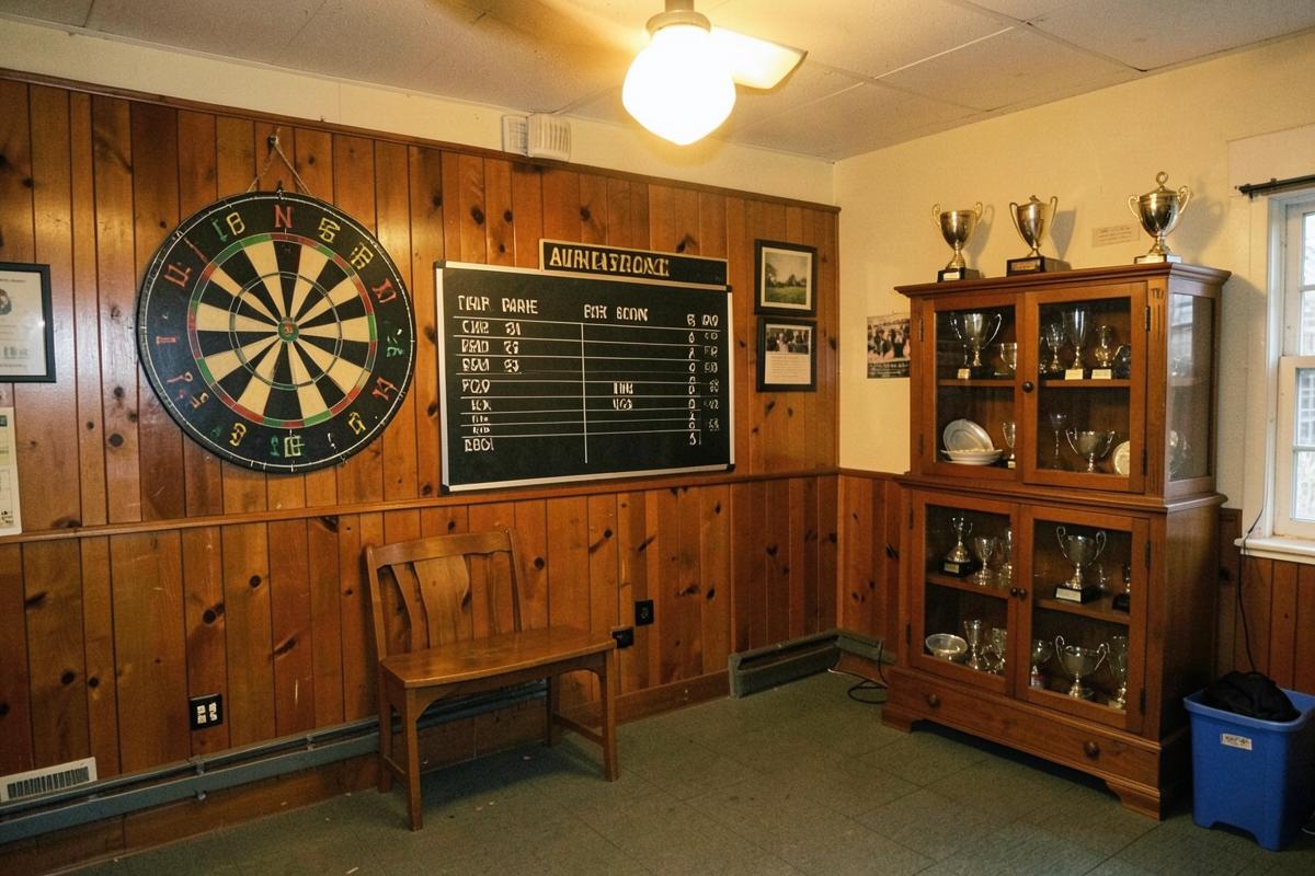 The games room