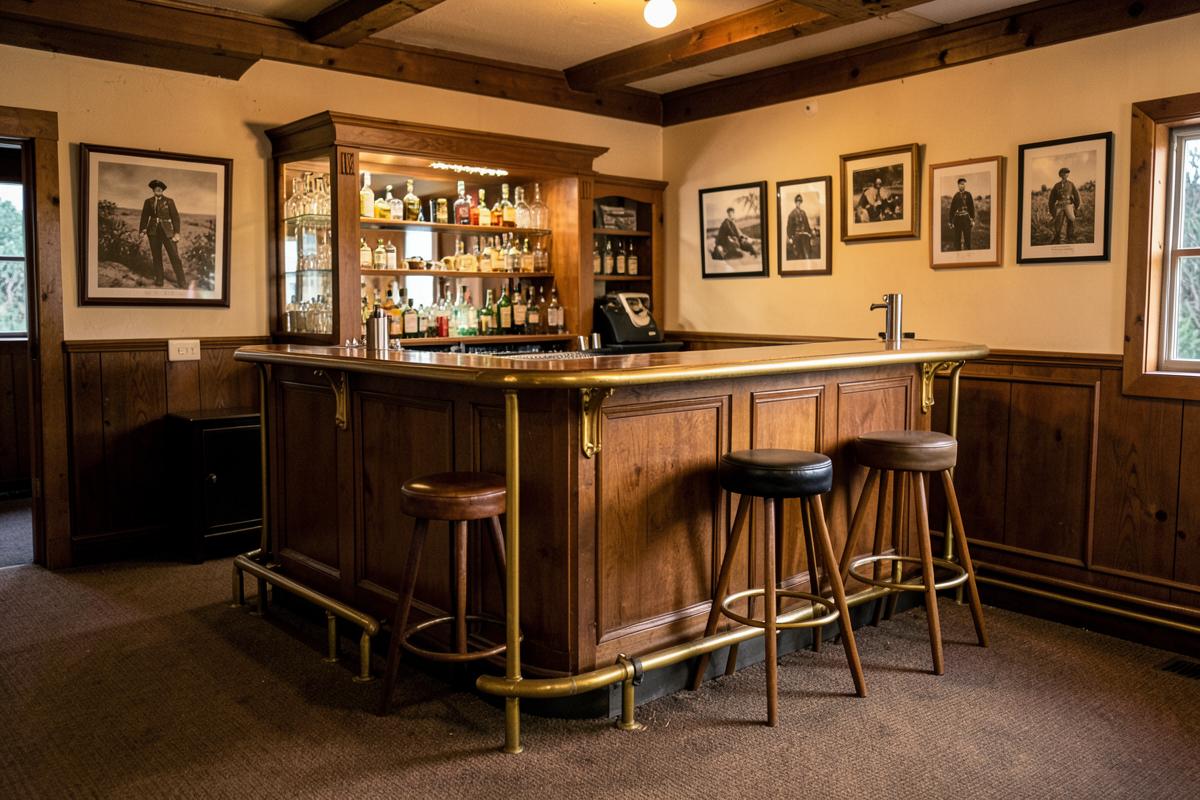 The lounge bar